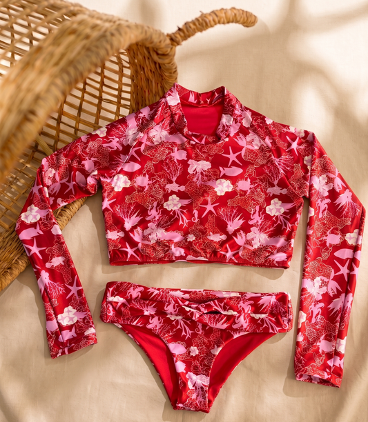 Bikini Palma Mar Fucsia