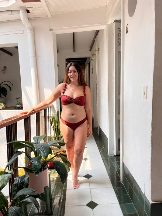Bikini Borlas Terracota