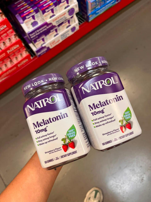 Melatotina 10mg Gummies – 180 Gomitas
