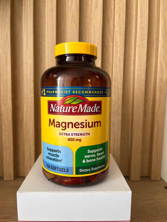 Magnesio Extra Potencia 400 mg -150 Capsulas